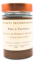 Charger l'image dans la galerie, NOUVEAUTÉ-Pâte à tartiner Noisette du Piémont Chocolat Lait "Saveurs Pain d'Épices"