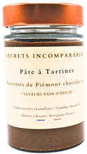 Charger l'image dans la galerie, Pâte à tartiner Noisette du Piémont Chocolat Lait "Saveurs Pain d'Épices"