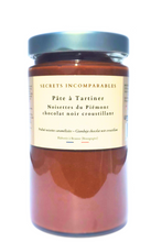 Charger l'image dans la galerie, Pâte à tartiner Noisette du Piémont IGP Chocolat Noir Croustillant
