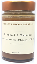 Charger l&#39;image dans la galerie, Pâte à Tartiner Caramel Crème Beurre salé d&#39;Isigny Secrets Incomparables 200g
