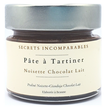 Charger l&#39;image dans la galerie, Pâte à Tartiner Noisette chocolat Lait Secrets Incomparables 100g
