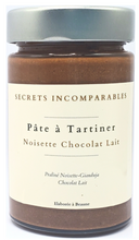 Charger l&#39;image dans la galerie, Pâte à Tartiner Noisette chocolat Lait Secrets Incomparables 200g

