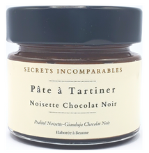 Charger l&#39;image dans la galerie, Pâte à Tartiner Noisette chocolat Noir Secrets Incomparables 100g
